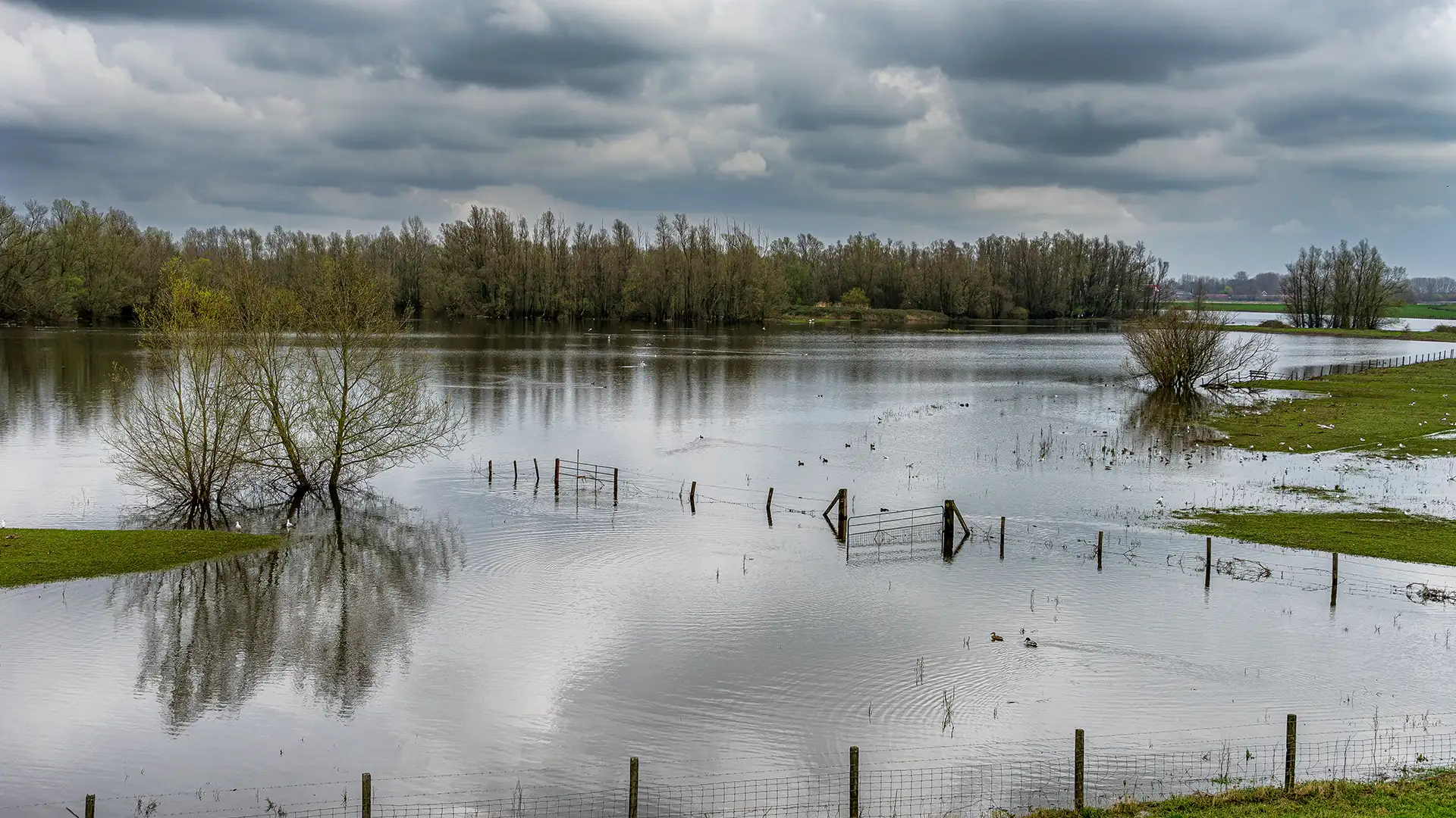 Voorbereiding overstroming